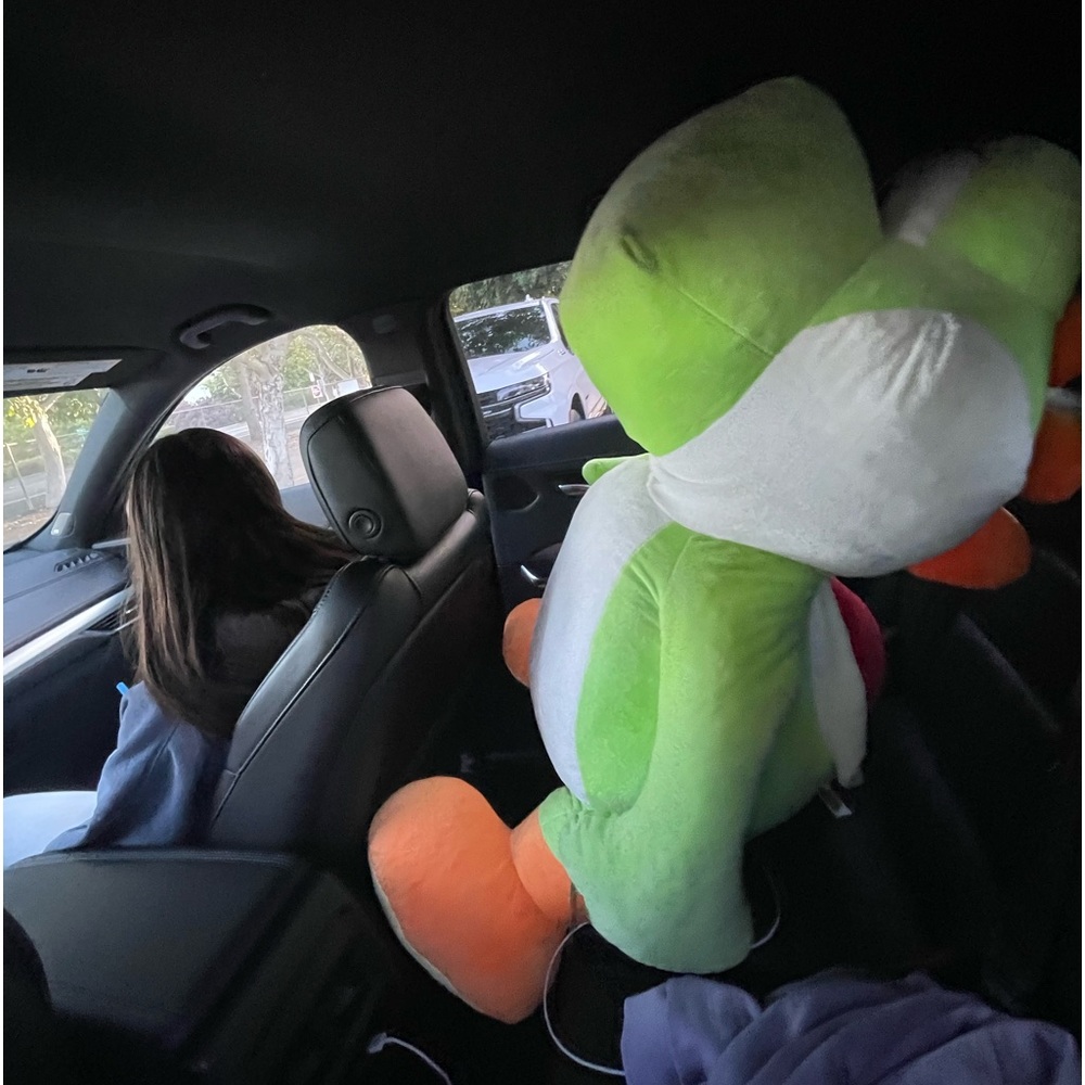 Yoshi stuffed animal 4ft tall